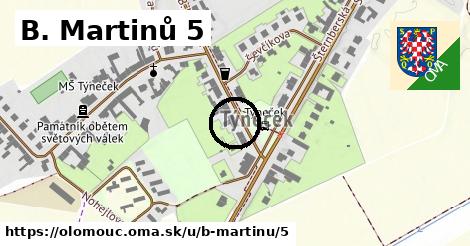 B. Martinů 5, Olomouc
