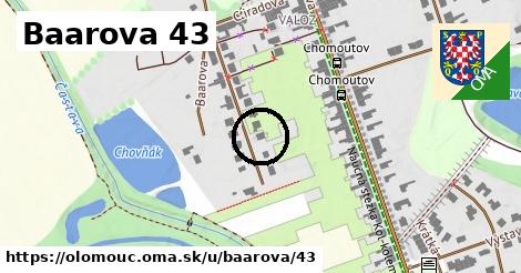 Baarova 43, Olomouc