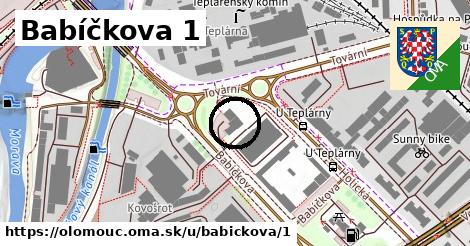 Babíčkova 1, Olomouc