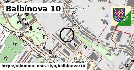 Balbínova 10, Olomouc