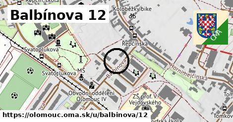 Balbínova 12, Olomouc