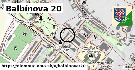 Balbínova 20, Olomouc