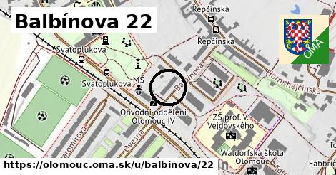 Balbínova 22, Olomouc