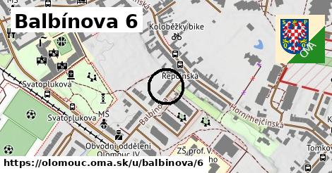 Balbínova 6, Olomouc