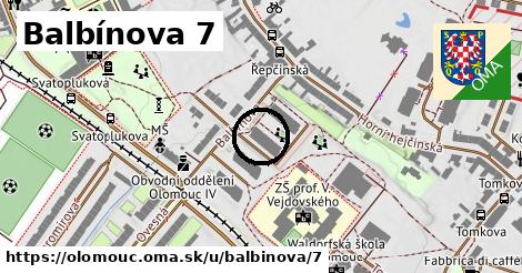 Balbínova 7, Olomouc
