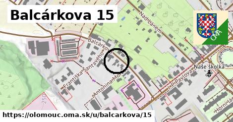Balcárkova 15, Olomouc