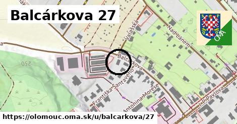 Balcárkova 27, Olomouc