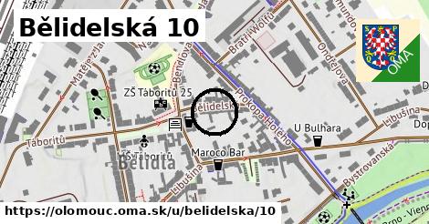 Bělidelská 10, Olomouc