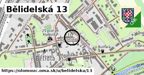 Bělidelská 13, Olomouc