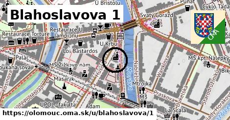 Blahoslavova 1, Olomouc