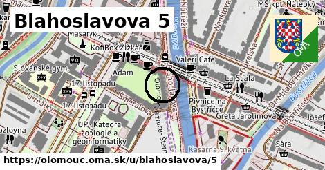 Blahoslavova 5, Olomouc