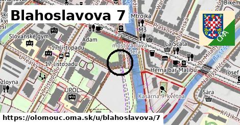 Blahoslavova 7, Olomouc