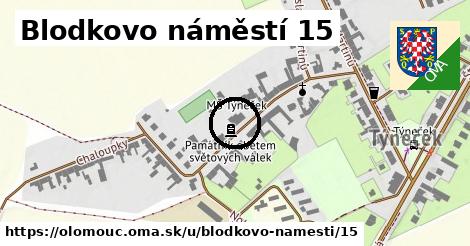 Blodkovo náměstí 15, Olomouc