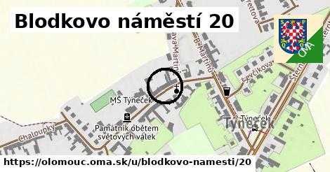 Blodkovo náměstí 20, Olomouc