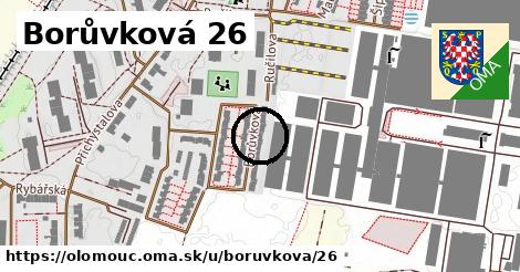 Borůvková 26, Olomouc