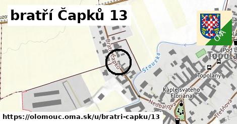 bratří Čapků 13, Olomouc