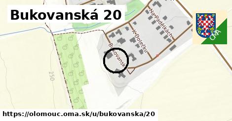 Bukovanská 20, Olomouc