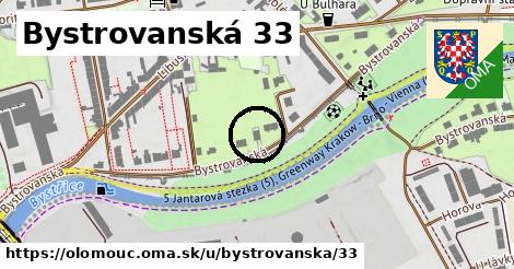 Bystrovanská 33, Olomouc