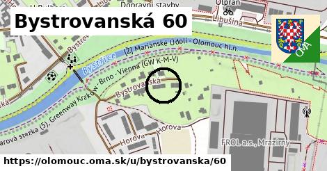 Bystrovanská 60, Olomouc