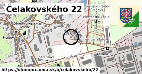 Čelakovského 22, Olomouc