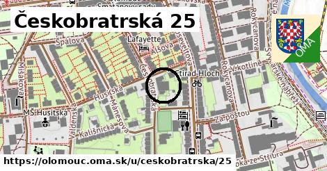 Českobratrská 25, Olomouc