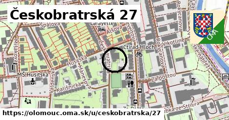 Českobratrská 27, Olomouc