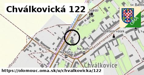 Chválkovická 122, Olomouc
