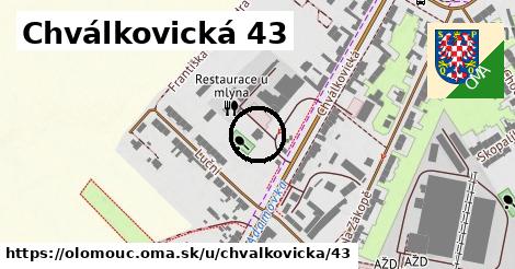 Chválkovická 43, Olomouc