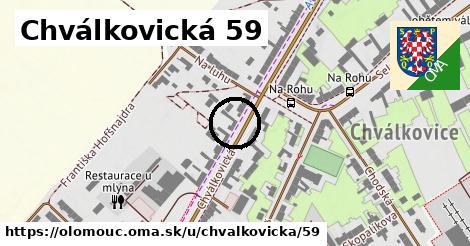 Chválkovická 59, Olomouc