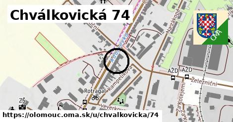 Chválkovická 74, Olomouc