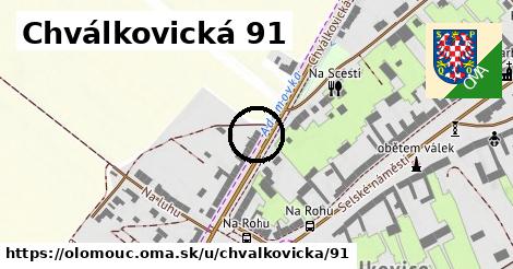 Chválkovická 91, Olomouc