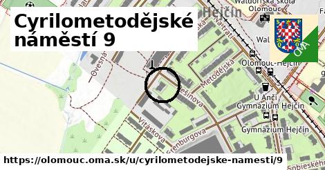 Cyrilometodějské náměstí 9, Olomouc