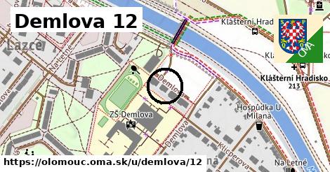 Demlova 12, Olomouc