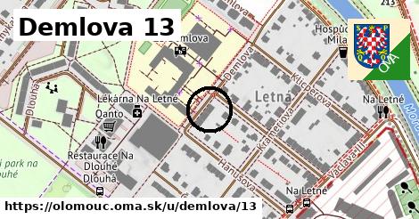 Demlova 13, Olomouc