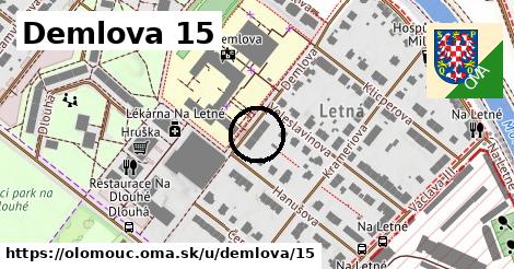 Demlova 15, Olomouc