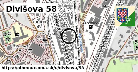Divišova 58, Olomouc