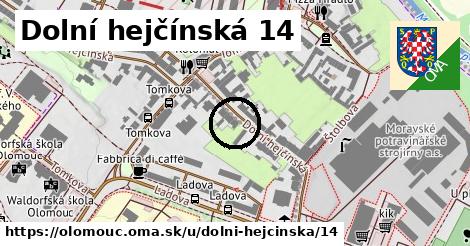 Dolní hejčínská 14, Olomouc