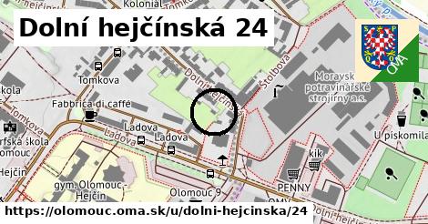 Dolní hejčínská 24, Olomouc