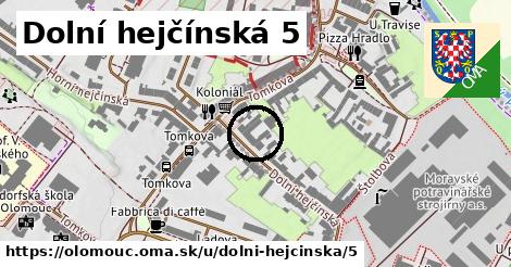 Dolní hejčínská 5, Olomouc