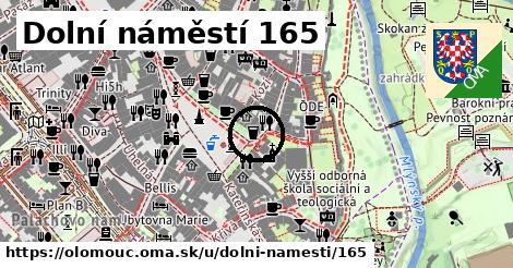 Dolní náměstí 165, Olomouc