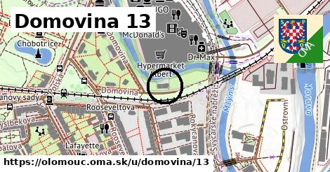 Domovina 13, Olomouc