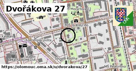 Dvořákova 27, Olomouc