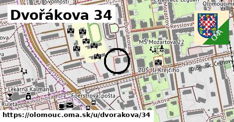 Dvořákova 34, Olomouc