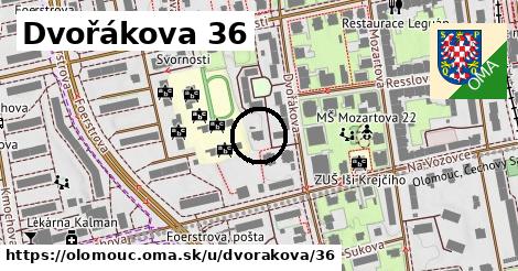 Dvořákova 36, Olomouc