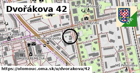 Dvořákova 42, Olomouc