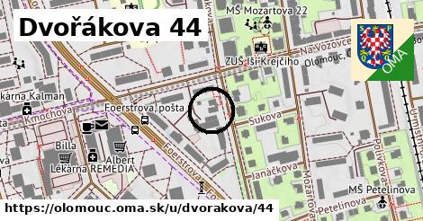 Dvořákova 44, Olomouc