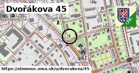 Dvořákova 45, Olomouc