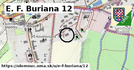 E. F. Buriana 12, Olomouc