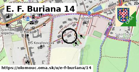 E. F. Buriana 14, Olomouc