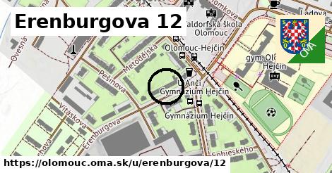 Erenburgova 12, Olomouc